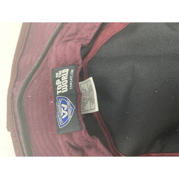 A&M Aggies Bucket Hat Maroon Adult Top Of the World - Picture 4 of 4